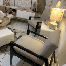 Mid Century Armchair Set Of 2 