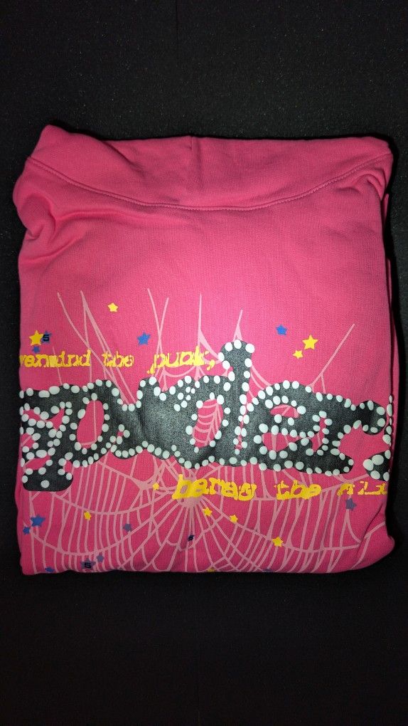 Spider Hoodie PINK