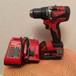 Milwaukee, Brushless, + Charge + Battery 