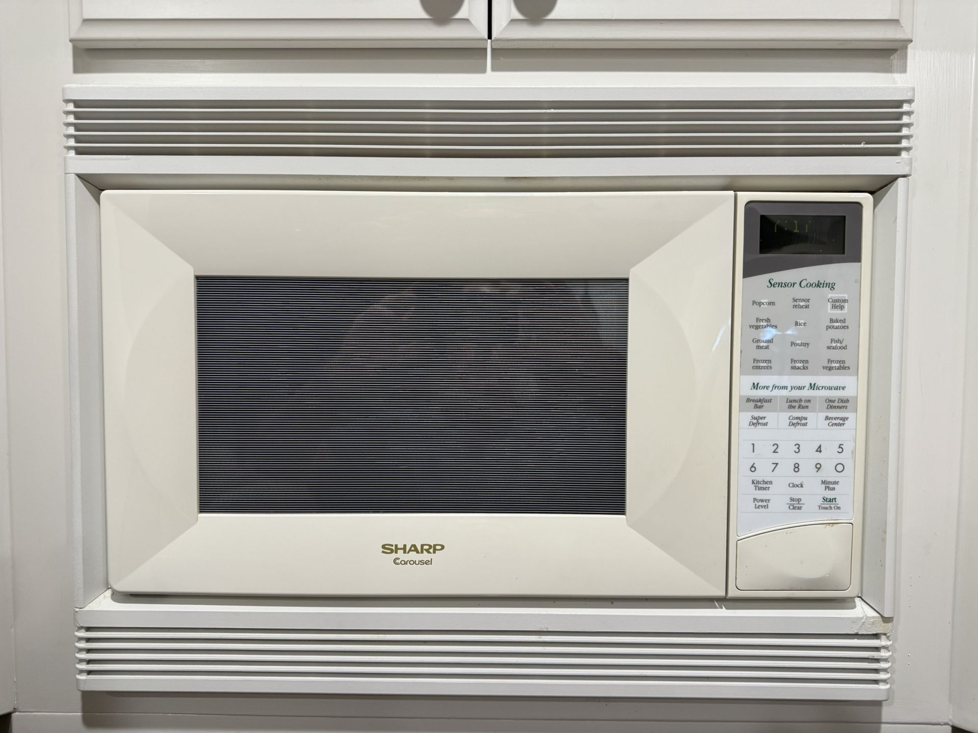 Sharp Carousel Microwave, Front Venting