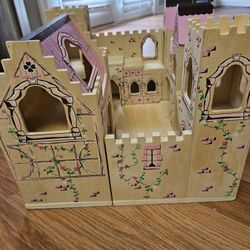 Melissa And Doug Wooden Princess Castle