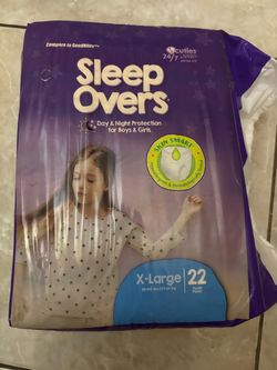 Sleepovers diapers