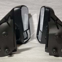 1997 to 2003 Ford F-150 F-250 Light Duty Manual Towing Mirrors Espejos Retrovisores Manuales F150 F250