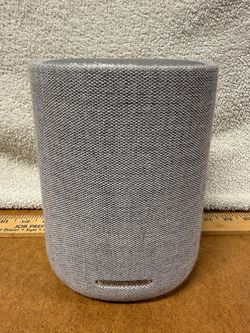 Harman Kardon Citation One Smart Speaker Gray (Google Home and Alexa compatible incredible sound)
