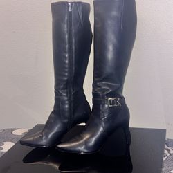 Calvin Klein Black High Heel Boots