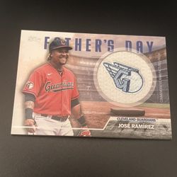 Jose Ramirez commemorative patch