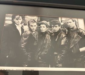 Duran Duran Dennis O'Regan Framed B&W Original Photo Print 11x14