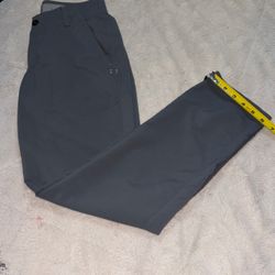 Under Armour Men's Gray Athletic Pants Size 30x30 gray