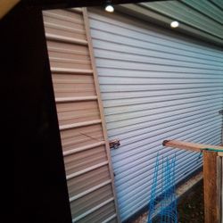 Steel Roll Up Garage Door 10 Foot Wide By 8 Foot High 