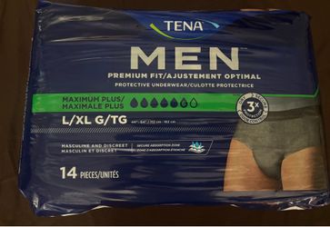 Tena men’s diapers