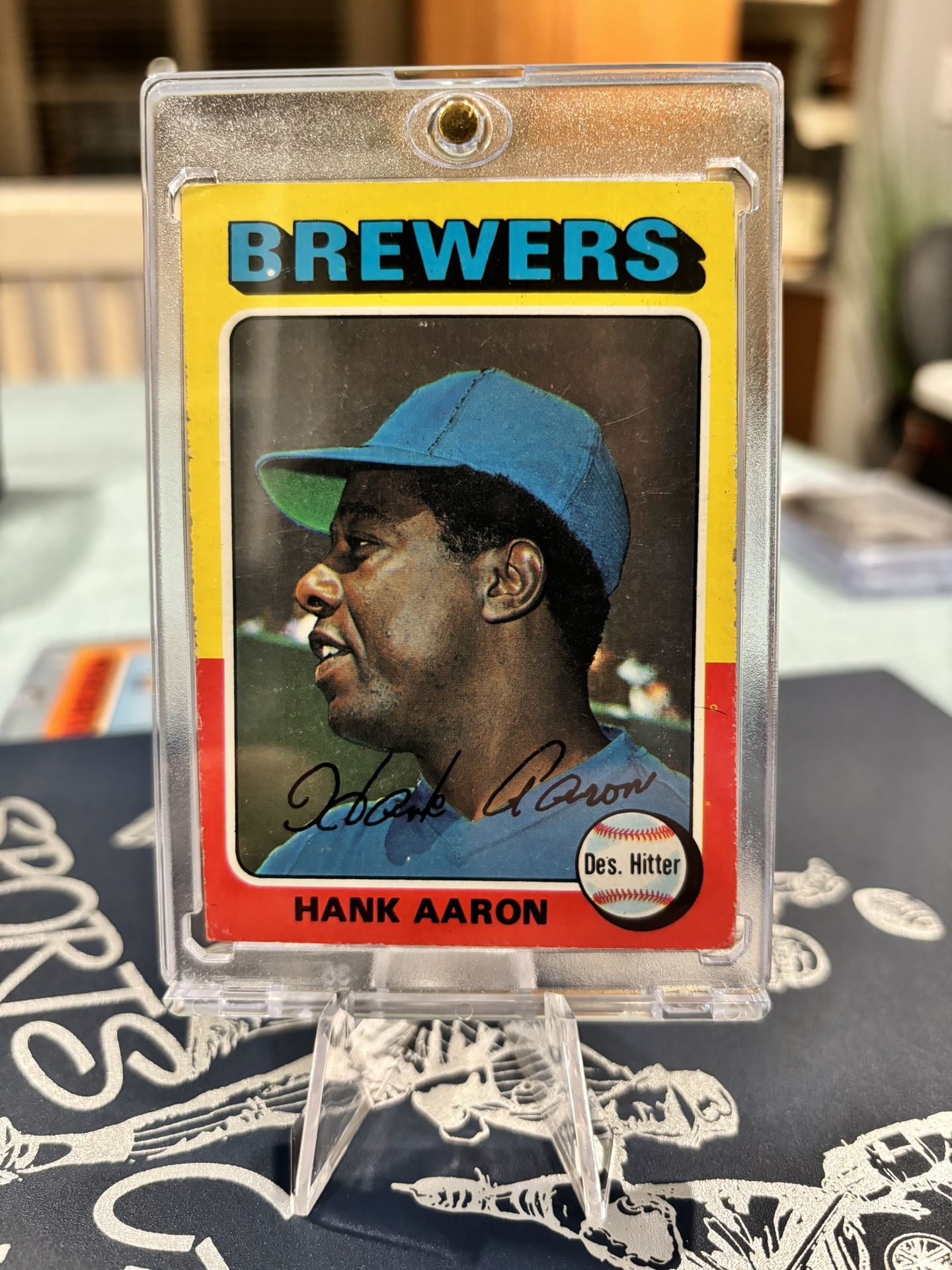 Hank Aaron Topps 1975