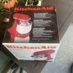 Kitchen Aid Brand Ice Cream Maker 
