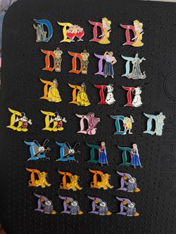Disney Hidden Mickey D pin lot