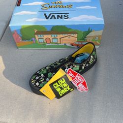 Brand New Vans The Simpsons Shoes Kid Size 1.5