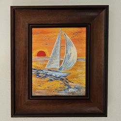 Original Acrylic Painting On Canvas