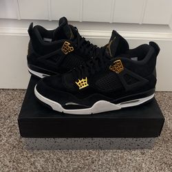 Jorden 4 retro Black/metallic Gold White