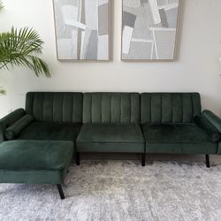 Couch Sofa With Ottoman
