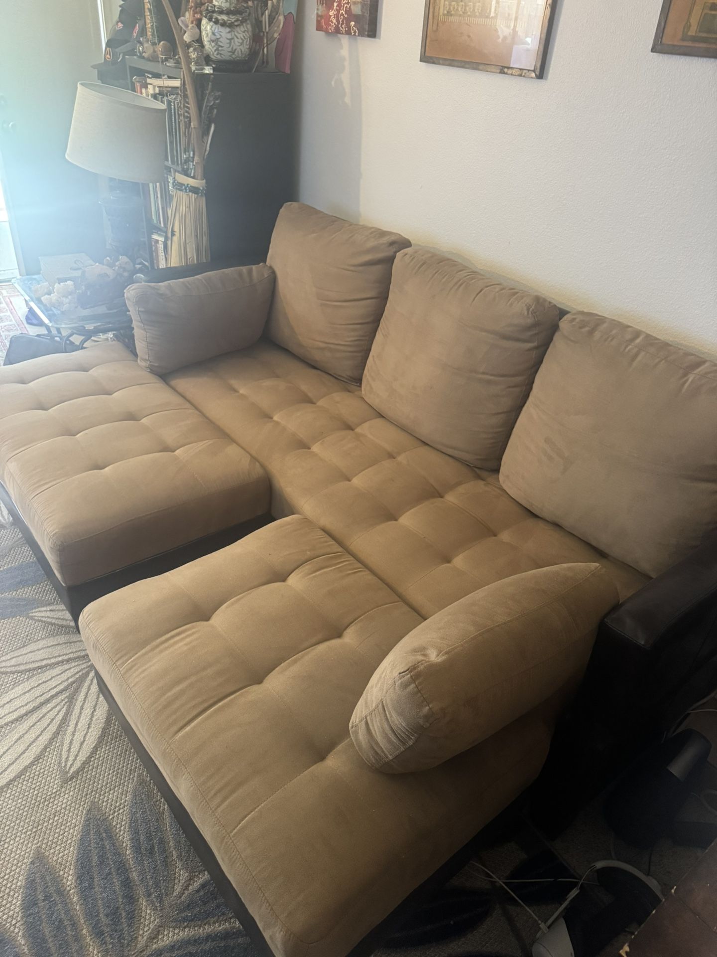 Couch & Ottoman