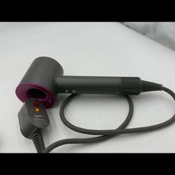 Dyson Supersonic Hair Dryer Gray & Pink – Excellent Condition