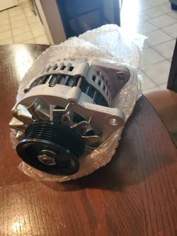 Brand new alternator with pump