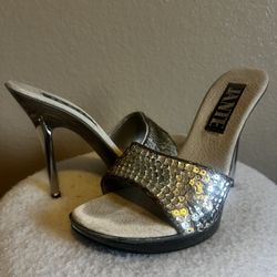 Silver Stilettos 