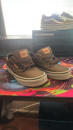 Vans Low-Top Canvas Sneakers kids 1.5 youth