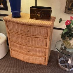 Wicker Dresser