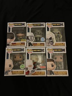 Mad Max Fury Road Funko Pops