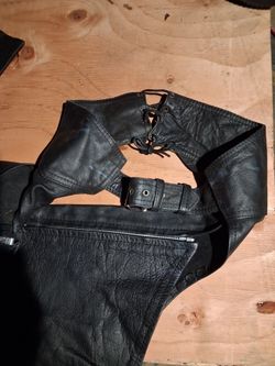 Leather chaps