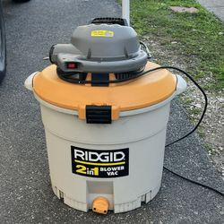 2in1 Ridgid Blower Vacuum SELLING AS IT IS 