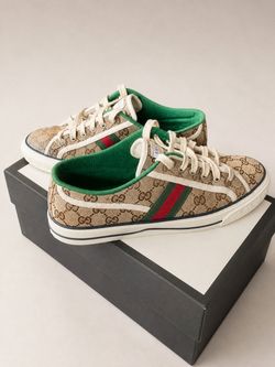Gucci Tennis 1977 Sneakers  Size 10.5— Includes Original Box & Dust Bag