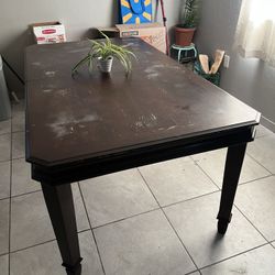 Sturdy Large Dining Wooden Table (MUST GO!)