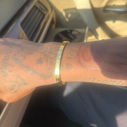 Gold Bracelet Cartier 