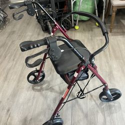 portable walker/seat