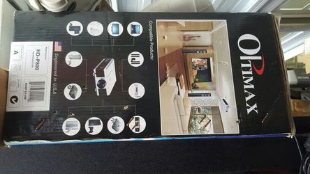 Optimax HD-P800 projector with builtin tuner