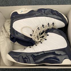 2019 Nike Air Jordan Retro 9 Pearl Blue (University Blue) UNC size 10.5 Us Men