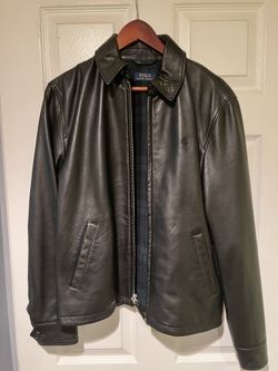 Men’s Polo Ralph Lauren Leather Jacket Size XS