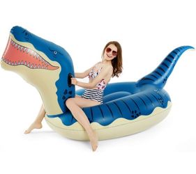 Dinosaur Swimming Pool Float for Kids Boys Girls Adults