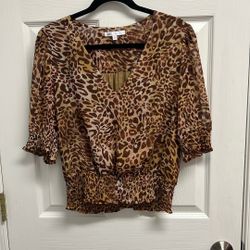 Leopard Blouse