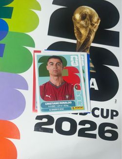 2026 World Cup sticker Cristiano Ronaldo
