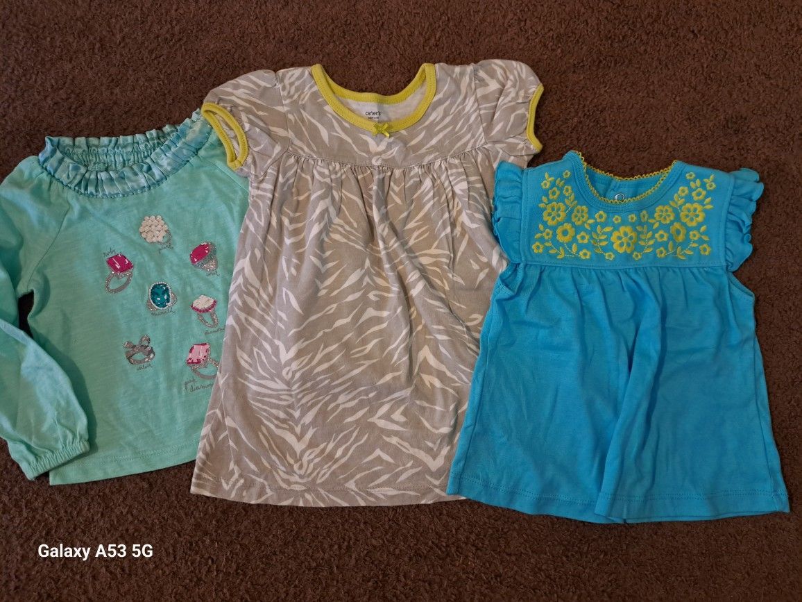 Girls 18 Months Tops & Pair Of Jeggings