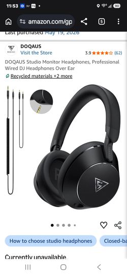 Studio Monitor Headphones