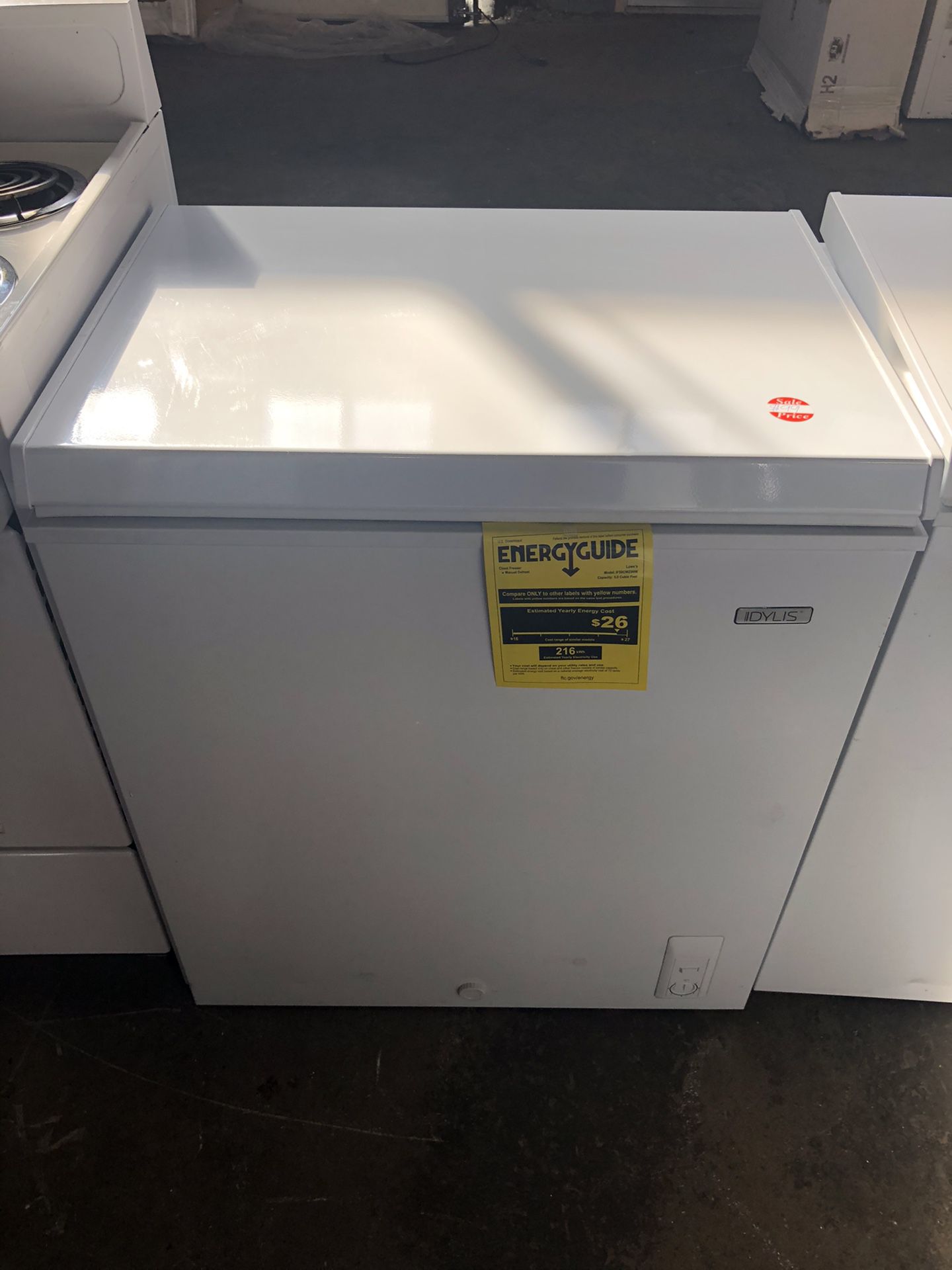 New Chest freezer starting price from $149 and up with warranty