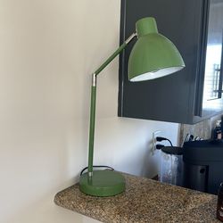 Vintage green lamp