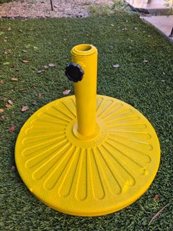 26LBS Umbrella Base Stand Color: sunburst yellow
