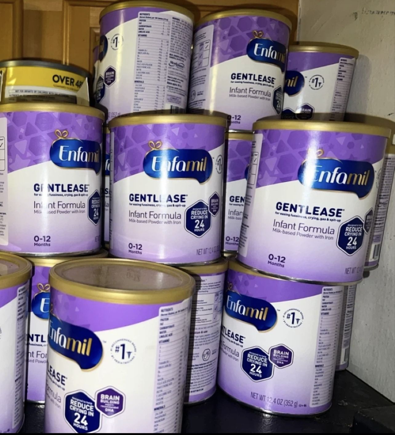 Enfamil Gentlease Infant Formula, 12.4 oz