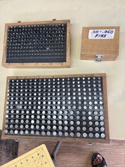 .011” to .500” pin gage set