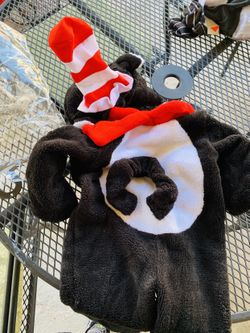 Cat in The Hat Costume 12-18 months