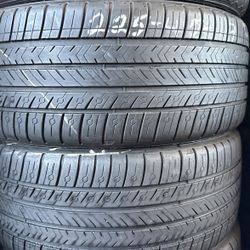 Set Of Tires (4) 225-45-17 Michelin Pilot Sport All Season