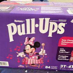 Huggies Girls Pull-ups Size 3T/4T